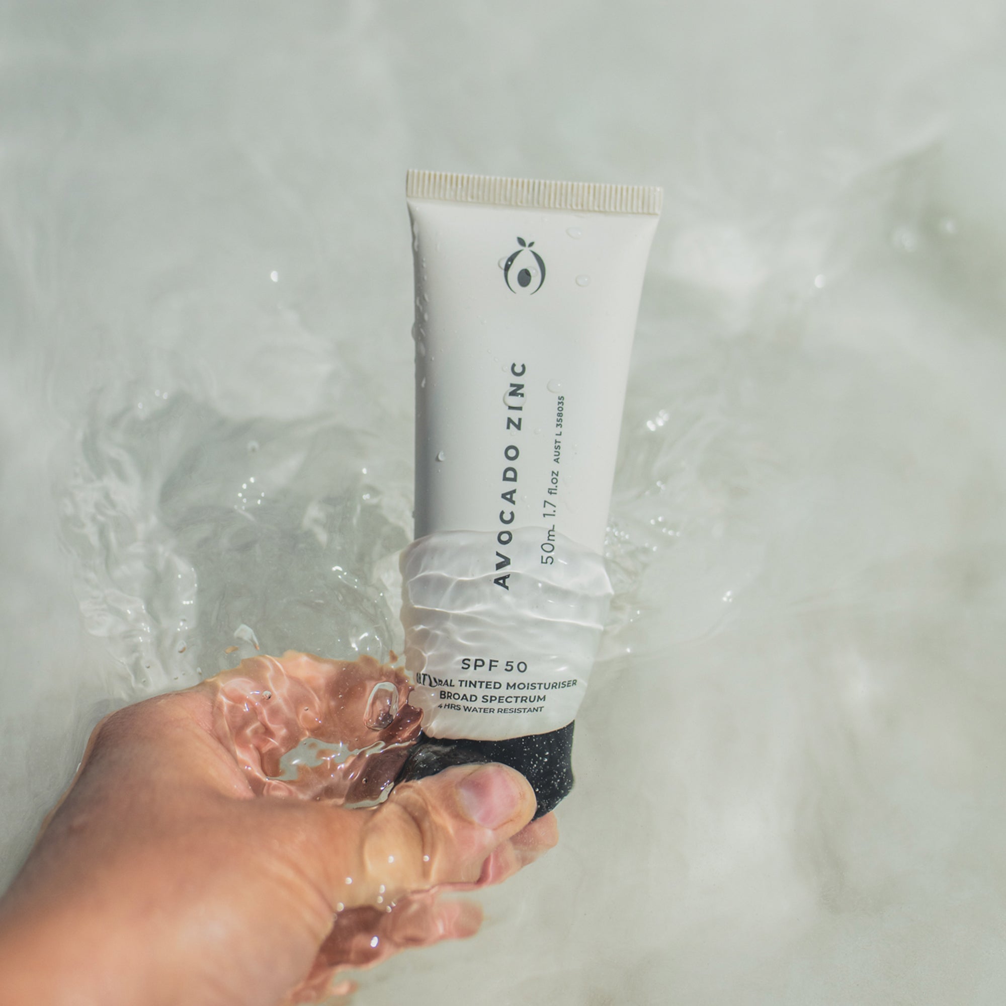 SPF 50 Natural Tinted Moisturiser