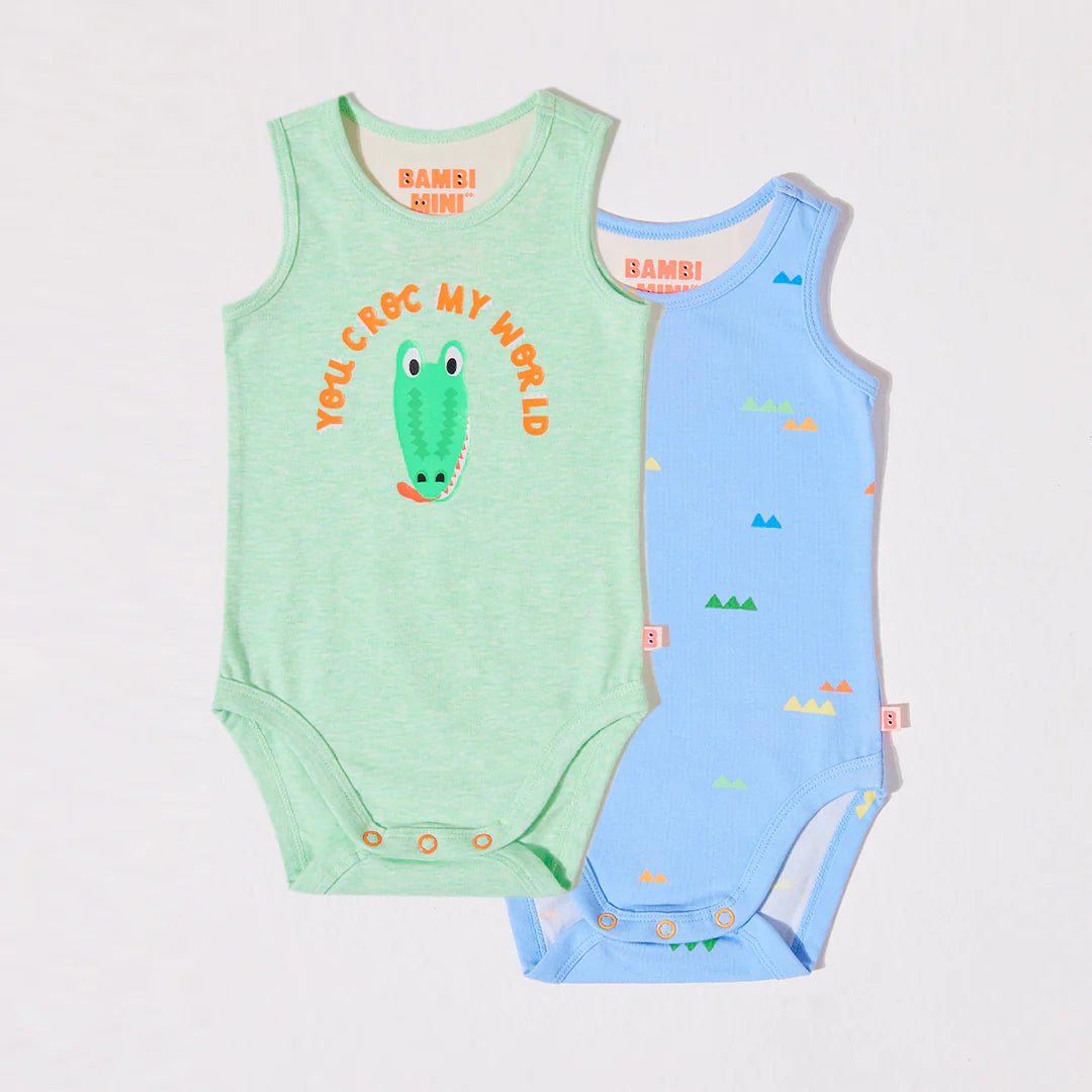 The Super Singlet- You Crock My World Pack