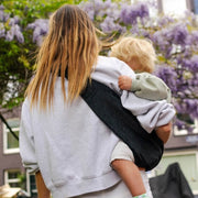 Toddler Swing Carrier - Black Rib
