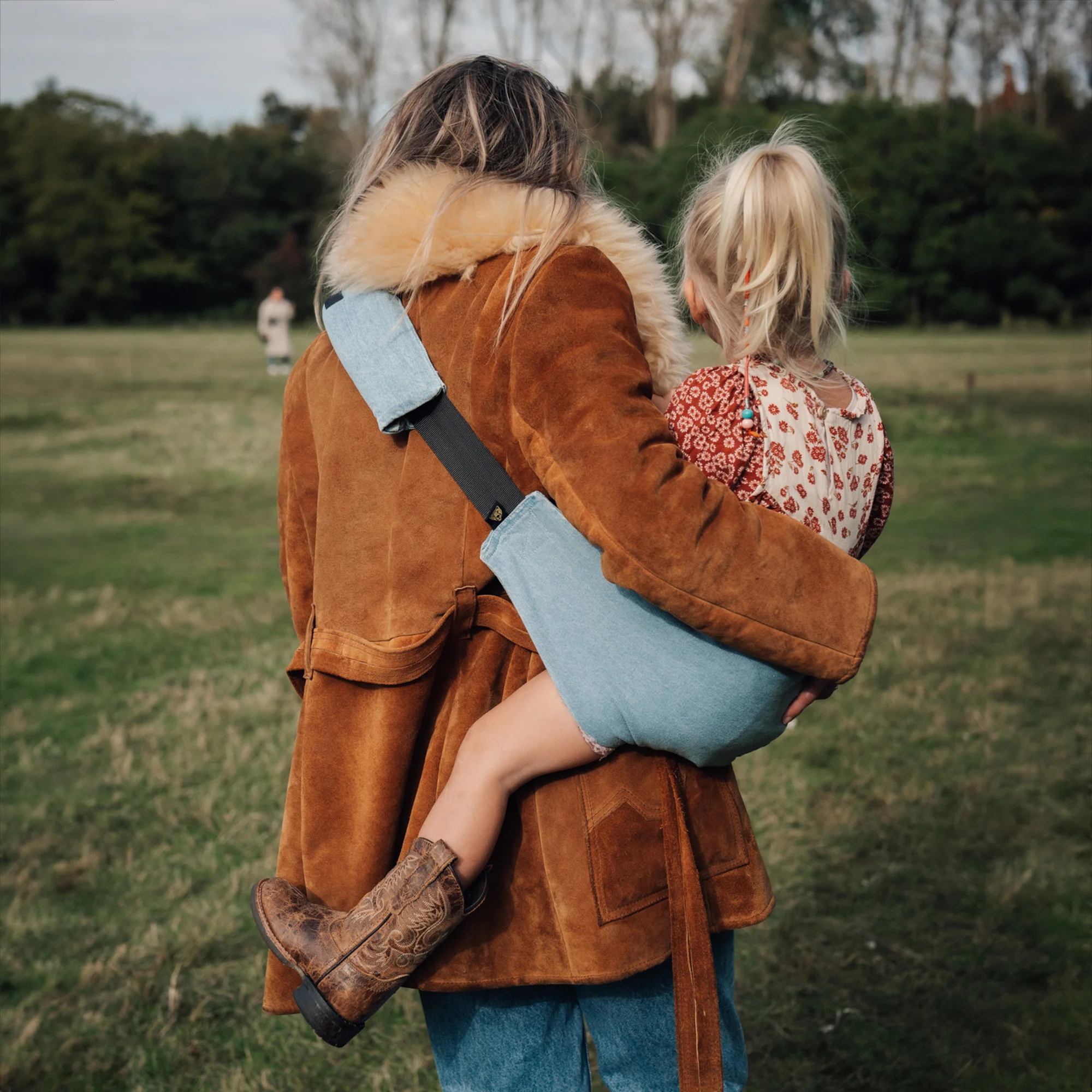 Toddler Swing Carrier - Denim