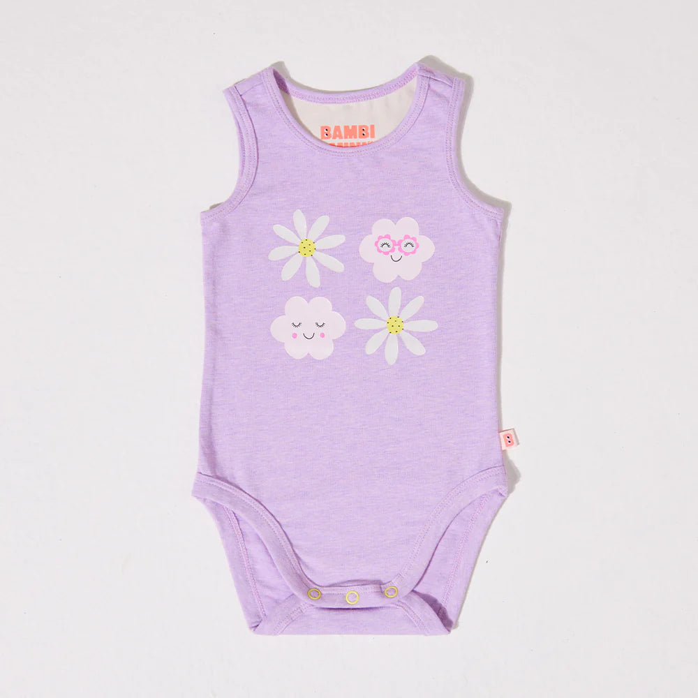 The Super Singlet- Flowers + Cloud Pack