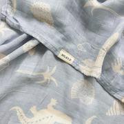 Desert Snake - Blue & White Wrap